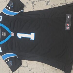 Nike NFL On Field Carolina Panthers Women’s  Small Newton 1 Jersey Football